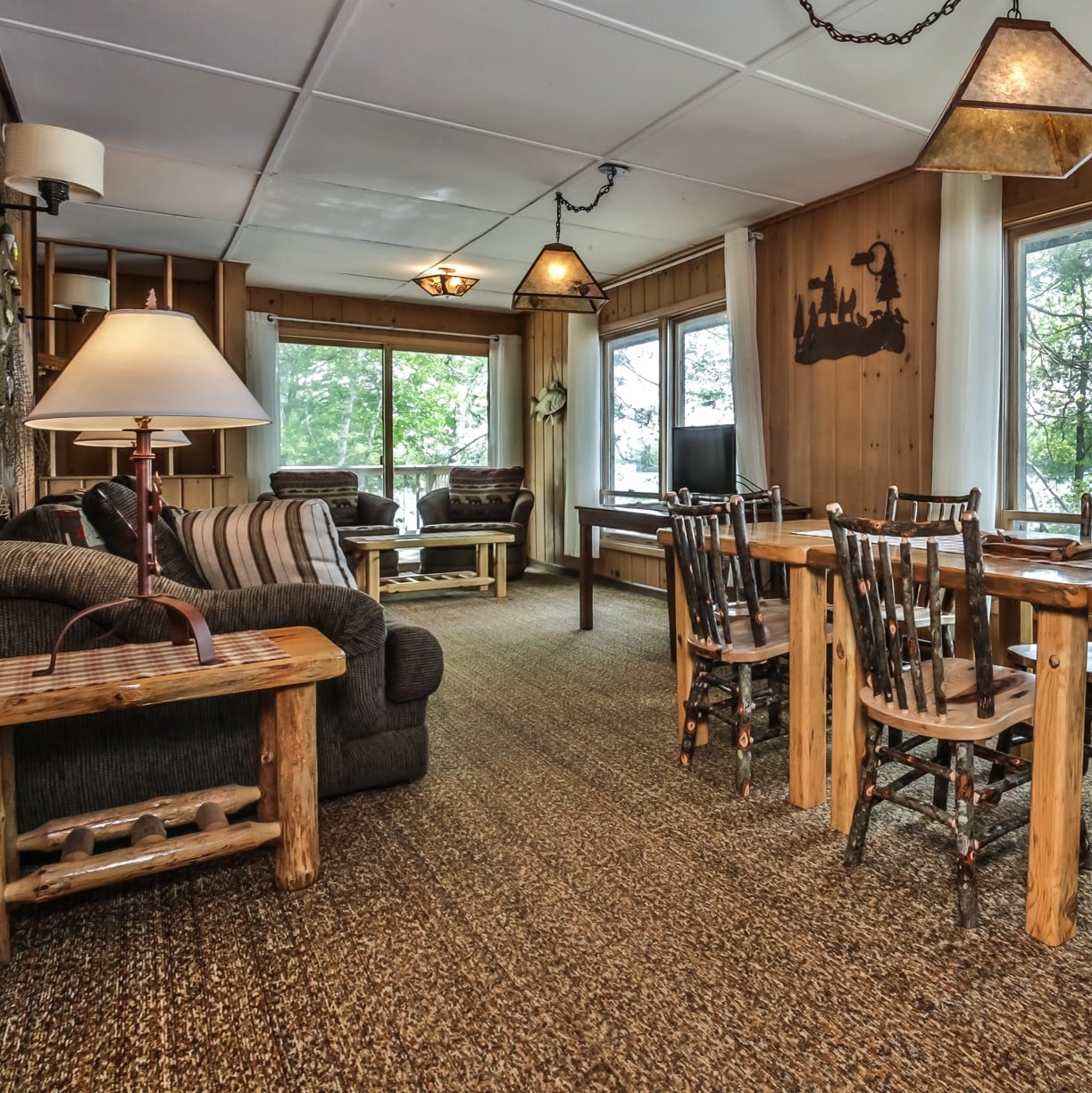 St. Germain, Wisconsin Cabin Rentals The Birchwood Resort